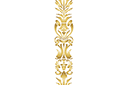 Schablonen für Bordüre im klassischen Stil - Dekoration im englischen Stil 06g
