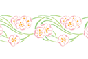 Schablonen für Blumen zeichnen - Die ätherisch Blumen