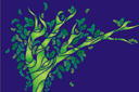 Schablonen für Bäume zeichnen - Zauberwald 1