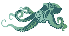Oktopus (Maritime Schablonen)