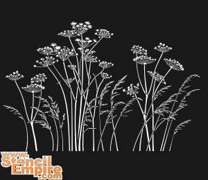 Kerbel (Schablonen für Blumen zeichnen)