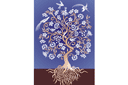 Schablonen für Bäume zeichnen - Magischer Lebensbaum