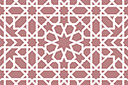 Schablonen für die Wand - Alhambra 07a