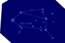 Schablonen auf dem Raumthema - Sternbild Ophiuchus