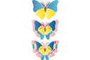 Schablonen für Schmetterlinge zeichnen - Große Schmetterlinge 3