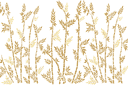 Schablonen des Blätter und Gras Design - Unzivilisierte Gebiete des Bambus 3
