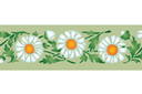 Schablonen für Blumen zeichnen - Kamille 2