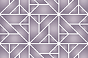 Schablonen im abstrakten Stil - Geometrische Fliesen 04