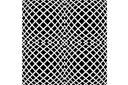 Schablonen im abstrakten Stil - Optische Täuschung 3