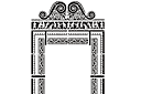 Stadt von Ephesus Schablonen - Seitenportal in der türkischen Stil