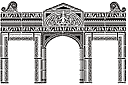 Stadt von Ephesus Schablonen - Kolonnade