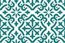 Schablonen für die Wand - Fliese im marokkanischen Stil 04