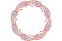 Schablonen Indische Mustern - Großer Kreis 169
