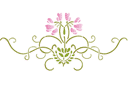 Schablonen für Blumen zeichnen - Blumenmotiv 05