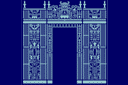 Schablonen mit diversen Mustern - Große Tore
