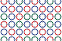 Schablonen von verschiedenen Objekten - Große Ringe