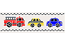 Schablonen für die Raumdekor des Kindes - Spielzeug - Feuerwehrautos
