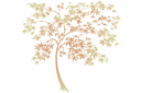 Schablonen für Bäume zeichnen - Japanischer Ahorn