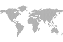 Schablonen von verschiedenen Objekten - Weltkarte 01