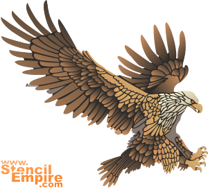 Adler (Tiere zeichnen Schablonen)