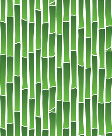 Tapeten mit Bambuszweigen 1 - Schablone für die Dekoration