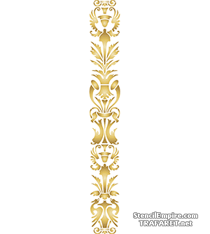 Dekoration im englischen Stil 06g - Schablone für die Dekoration