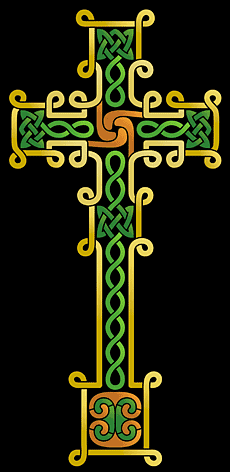 Große Kreuz 82 - Schablone für die Dekoration