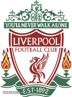 Liverpool - Schablone für die Dekoration