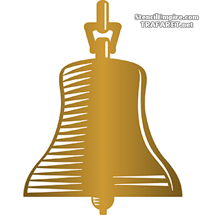 Schiffsglocke 2 - Schablone für die Dekoration
