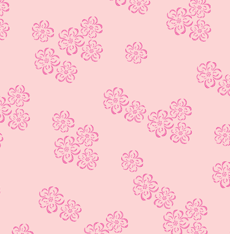 Tapete mit Sakura-Kirschblüten - Schablone für die Dekoration