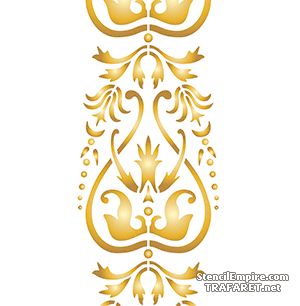 Renaissance-Ornament 011 - Schablone für die Dekoration