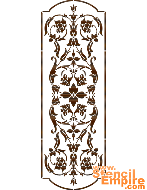 Renaissance-Tafel 44 - Schablone für die Dekoration