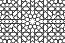Alhambra 07b - schablonen mit arabesken