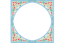 Teppichkante 2 - schablonen mit arabesken