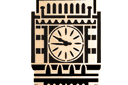 Big Ben - schablonen von gebäuden und architektur Big Ben - schablonen von gebäuden und architektur