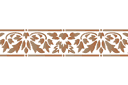 Gobelins Bordürenmuster - schablonen für bordüre im klassischen stil