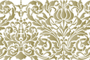 Großzügige Akanthus-Ornament 2 - schablonen für bordüre im klassischen stil