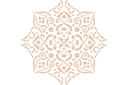 Der Medaillon im englischen Stil 1106 - kreismuster schablonen