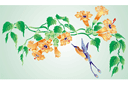 Tropische Blumen - schablonen für blumen zeichnen Tropische Blumen - schablonen für blumen zeichnen