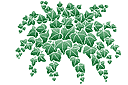 Efeu - schablonen des blätter und gras design Efeu - schablonen des blätter und gras design