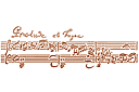 Bach Noten - schablonen mit alles über musik