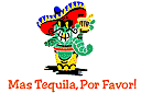 Wurm von Tequila - schablonen im lateinamerikanischen stil