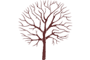 Astreiche Baum - schablonen für bäume zeichnen